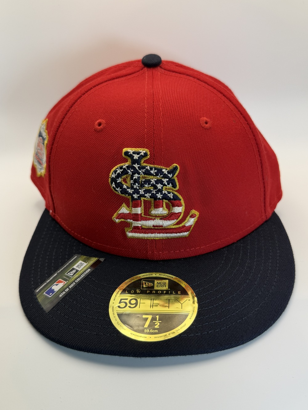 New Era 59FIFTY St. Louis Cardinals 4th of July Fitted Hat 7 1/2 NWT